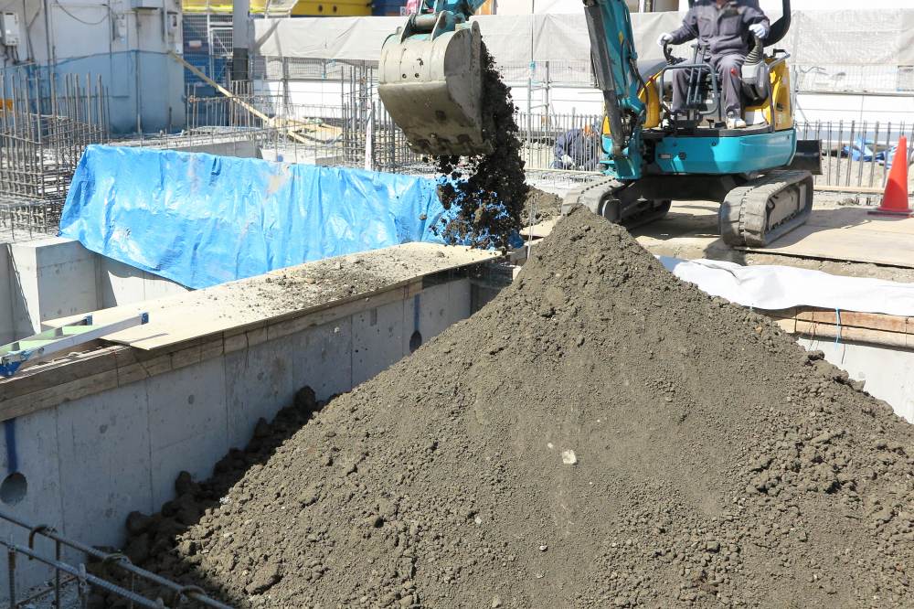 盛土工事